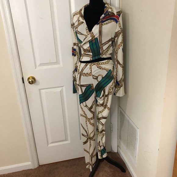 Pants - Women’s Plus Size 2pc crop Top pants set size 2X